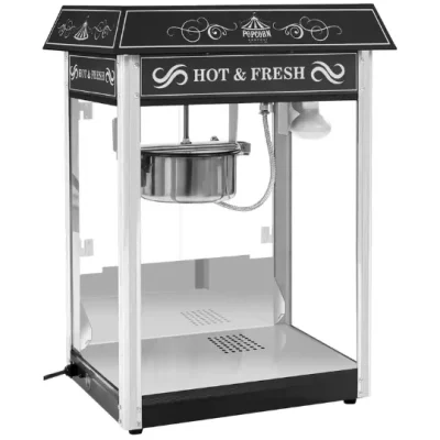 Leje af sort popcornmaskine