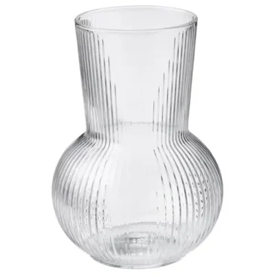 Leje af rillet vase