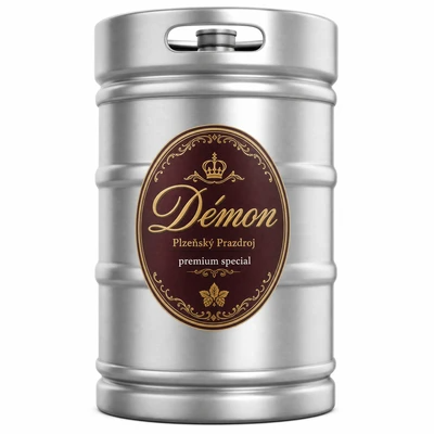 Demon semimørk classic fadøl tjekkisk
