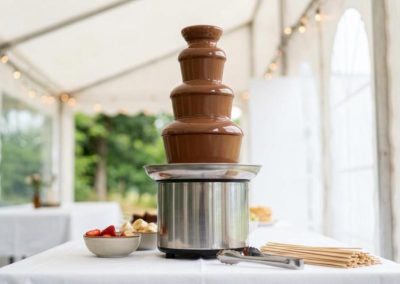 chokoladefontæne leje
